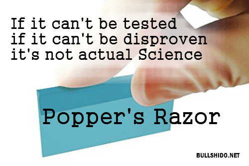 Popper's Razor - Falsifiability Principle